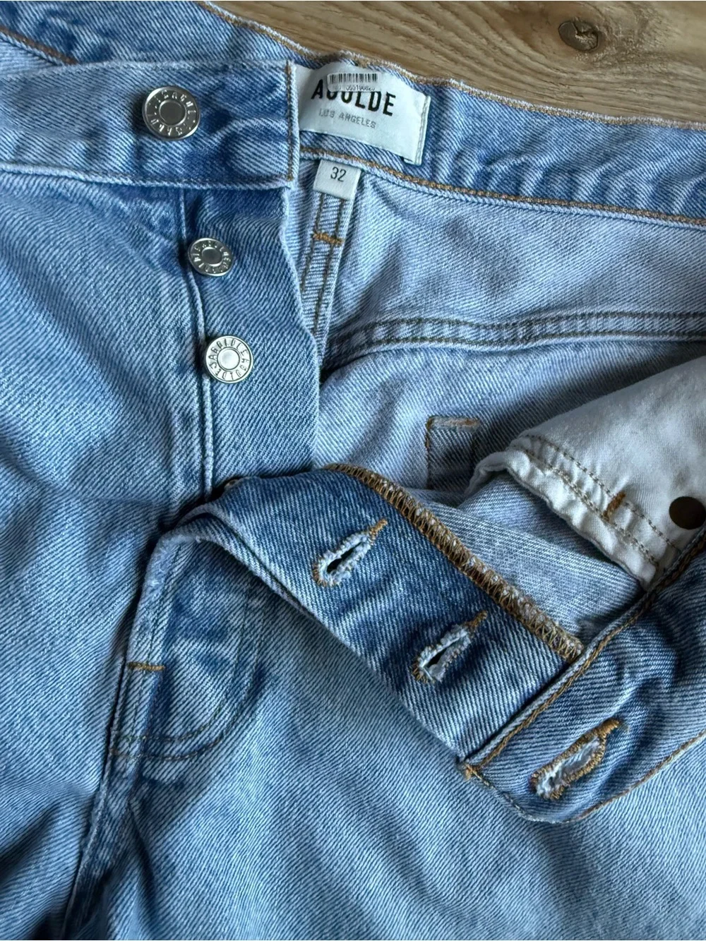 Agolde Parker Long Shorts